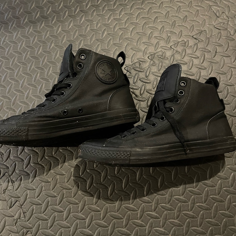 Men’s Converse All Star All Black High-Top Sneakers